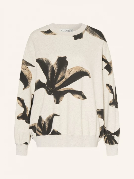 Obrázek produktu 10days Mikina Oversized béžová / světle hnědá / černá