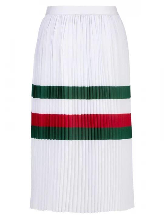 Obrázek produktu 19V69 ITALIA Sukně 'Ariella' tmavě zelená / tmavě červená / bílá