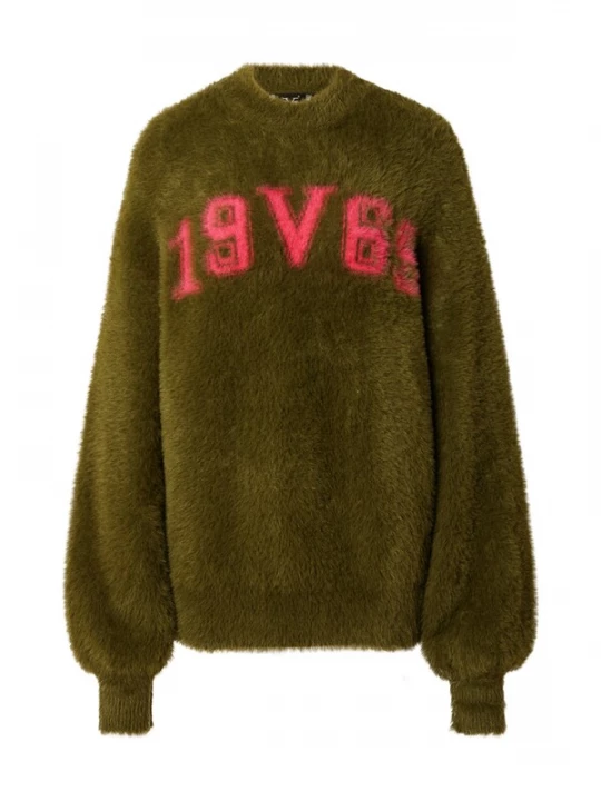 Obrázek produktu 19V69 ITALIA Svetr 'Stella'  olivová / pink