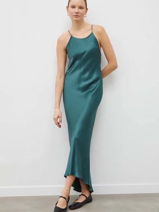 Obrázek produktu 2NDDAY Šaty 2NDDAY 2ND Neoma TT - Satin Ease zelená