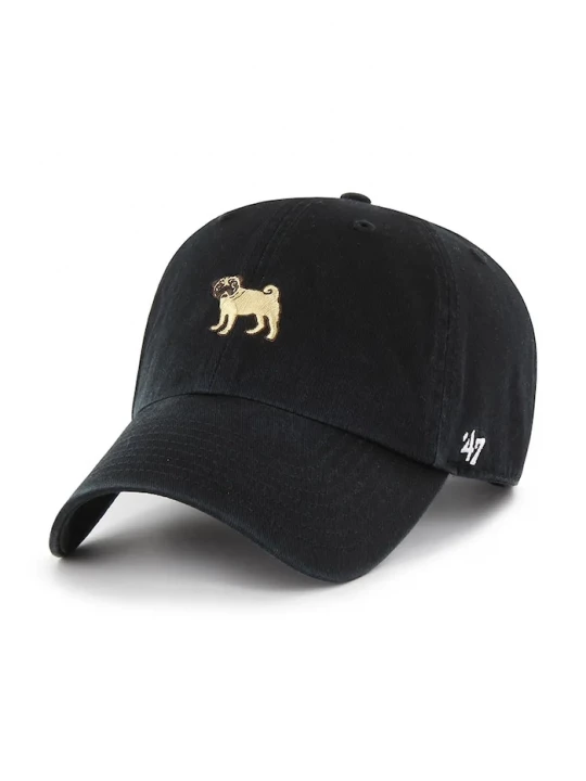 Obrázek produktu 47 brand Bavlněná baseballová čepice 47 brand Dog Base Runner Icon černá