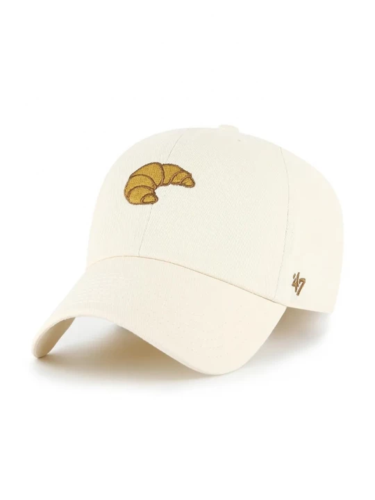 Obrázek produktu 47 brand Bavlněná baseballová čepice 47 brand Food Base Runner Icon béžová