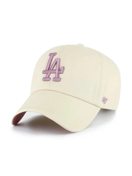 Obrázek produktu 47 brand Bavlněná baseballová čepice 47 brand MLB Los Angeles Dodgers béžová