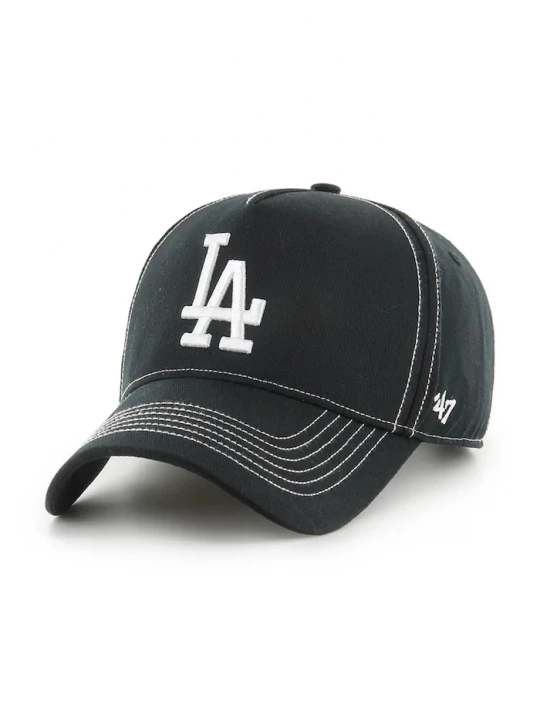 Obrázek produktu 47 brand Bavlněná baseballová čepice MLB Los Angeles Dodgers černá
