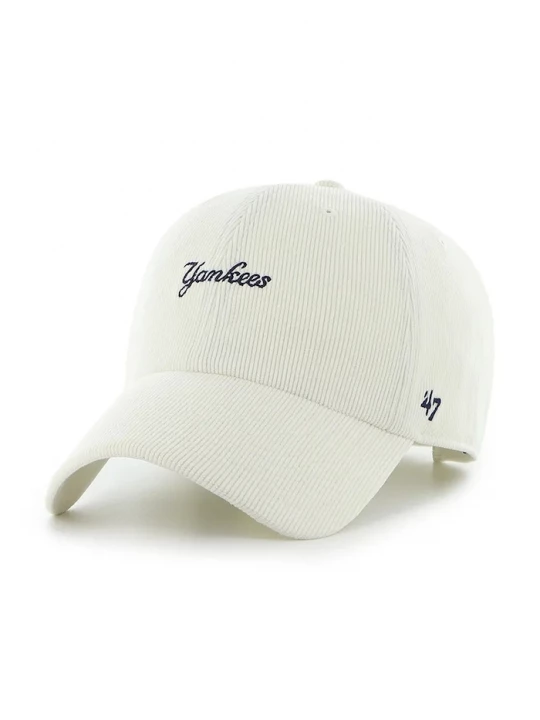 Obrázek produktu 47 brand Bavlněná baseballová čepice 47 brand MLB New York Yankees béžová