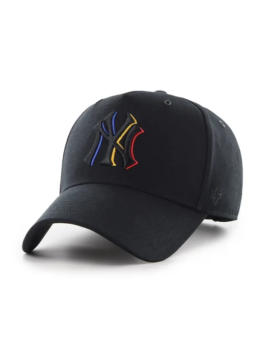 Obrázek produktu 47 brand Bavlněná baseballová čepice 47 brand MLB New York Yankees černá