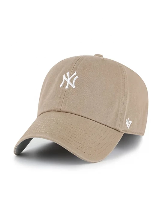 Obrázek produktu 47 brand Bavlněná baseballová čepice 47 brand MLB New York Yankees hnědá