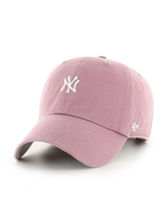 Obrázek produktu 47 brand Bavlněná baseballová čepice 47 brand MLB New York Yankees růžová