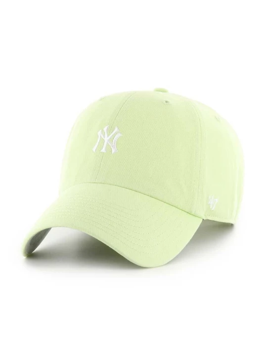 Obrázek produktu 47 brand Bavlněná baseballová čepice 47 brand MLB New York Yankees zelená