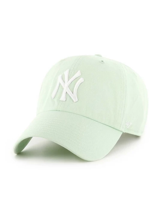 Obrázek produktu 47 brand Bavlněná baseballová čepice 47 brand MLB New York Yankees zelená