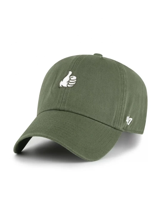 Obrázek produktu 47 brand Bavlněná baseballová čepice 47 brand Thumbs Up Base Runner Icon hnědá