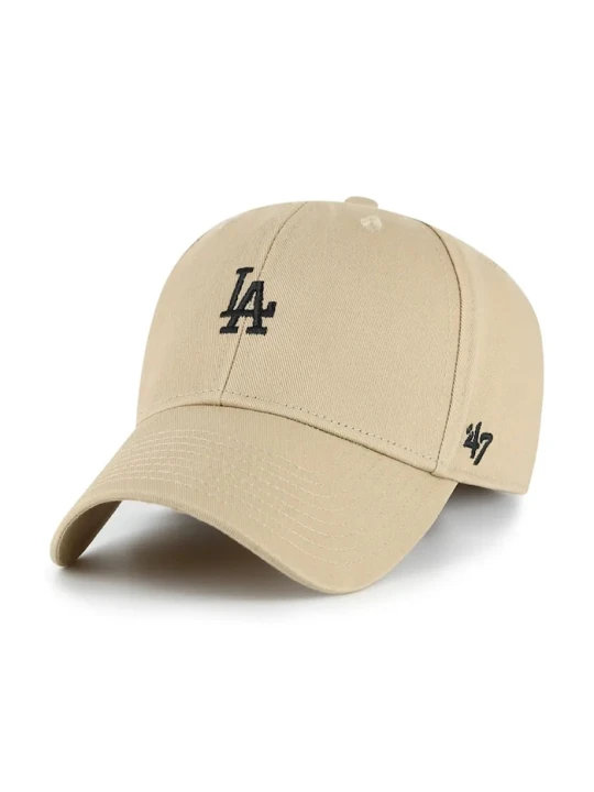Obrázek produktu 47 brand kšiltovka bavlněná MLB Los Angeles Dodgers béžová