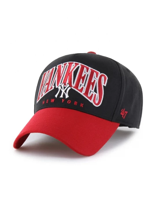 Obrázek produktu 47 brand Kšiltovka s příměsí vlny 47 brand MLB New York Yankees černá