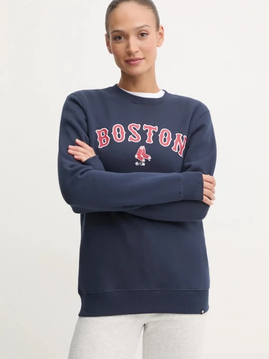 Obrázek produktu 47 brand Mikina 47 brand MLB Boston Red Sox námořnická modř