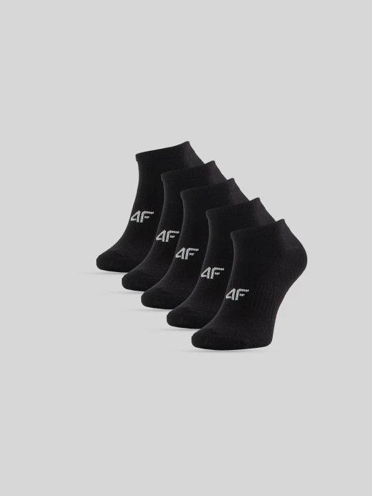 Obrázek produktu 4F Dámské krátké ponožky (5-pack) - černé
