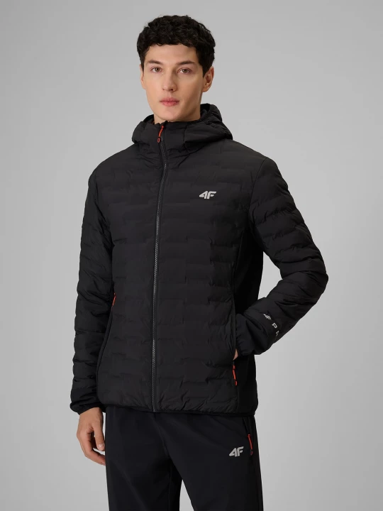 Obrázek produktu 4F Pánská trekkingová bunda s výplní Primaloft Silver - černá