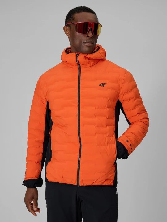 Obrázek produktu 4F Pánská trekkingová bunda s výplní Primaloft Silver - oranžová