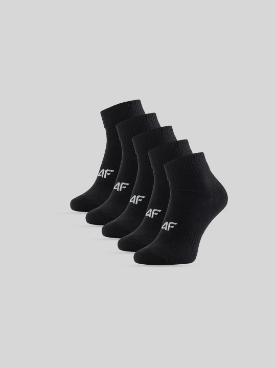 Obrázek produktu 4F Pánské krátké ponožky (5-pack) - černé