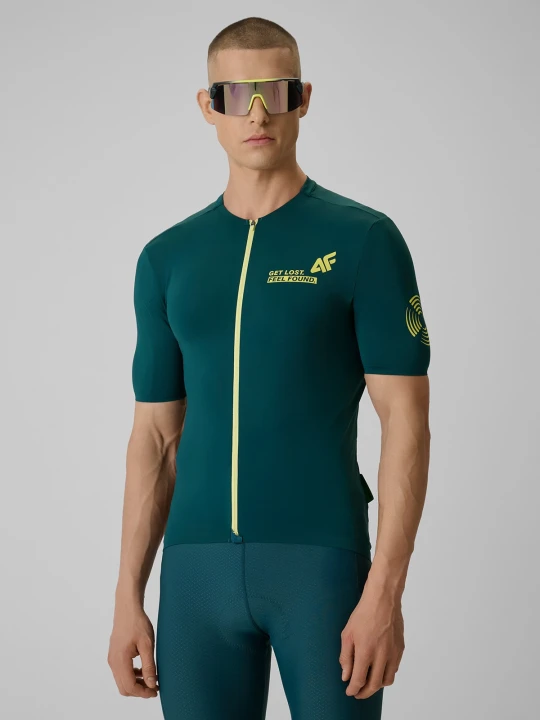 Obrázek produktu 4F Pánský cyklistický dres s ochranou UPF50+ - zelený