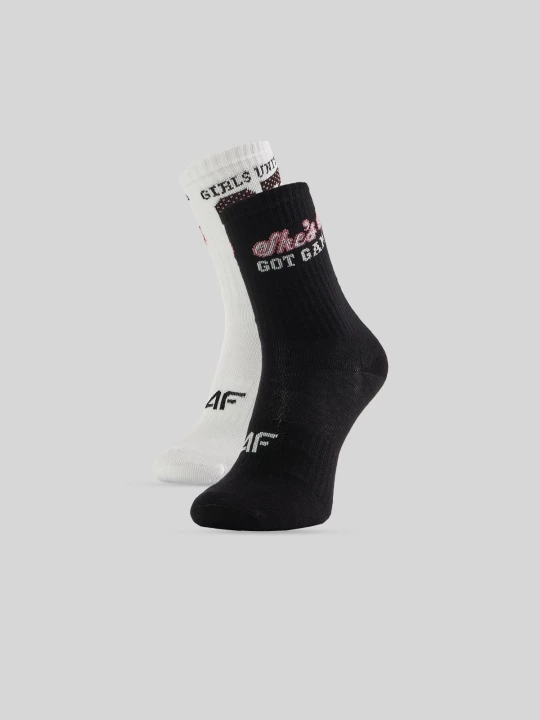 Obrázek produktu 4F Dlouhé ponožky (2-pack) dívčí - multicolor