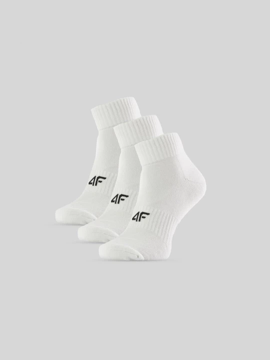 Obrázek produktu 4F Dámské krátké ponožky (3-pack) - bílé