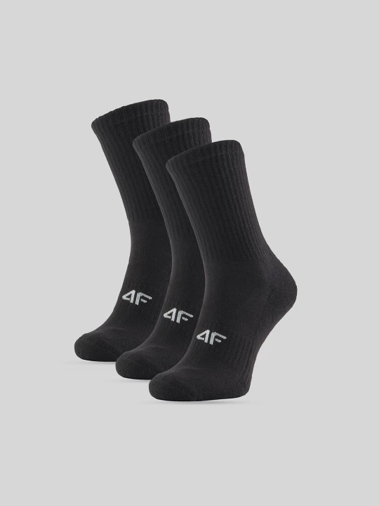 Obrázek produktu 4F Pánské dlouhé ponožky (3-pack) - černé