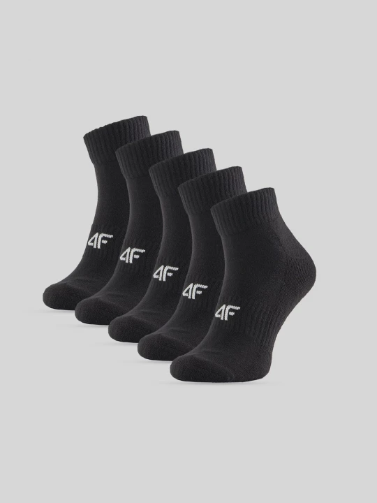 Obrázek produktu 4F Pánské krátké ponožky (5-pack) - černé