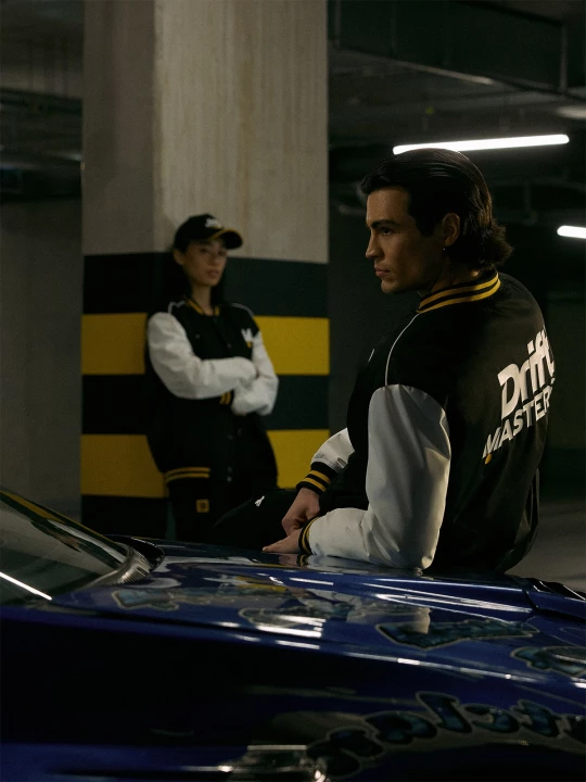 Obrázek produktu 4F Unisex přechodová bomber bunda 4F | Drift Masters - černá