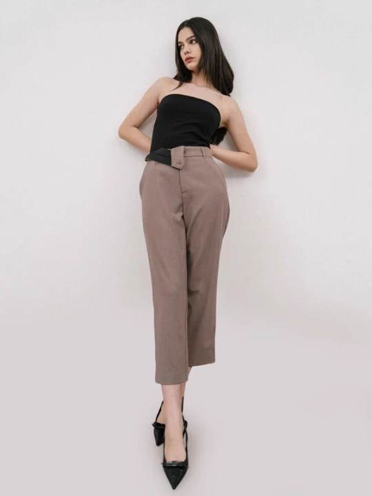 Obrázek produktu 4TAILORS Kalhoty béžová