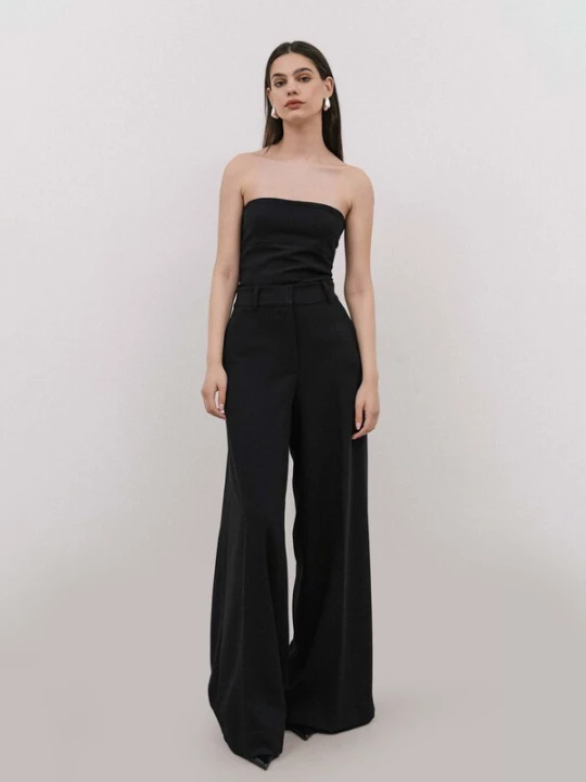 Obrázek produktu 4TAILORS Kalhoty černá