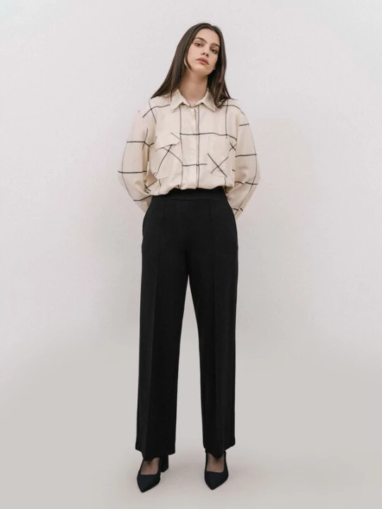 Obrázek produktu 4TAILORS Kalhoty černá