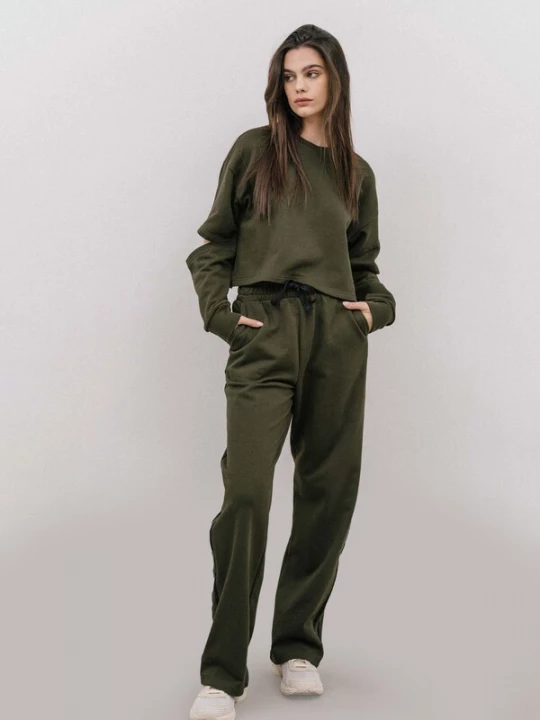 Obrázek produktu 4TAILORS Kalhoty zelená