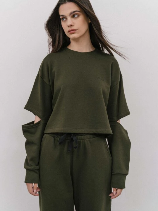 Obrázek produktu 4TAILORS Mikina zelená