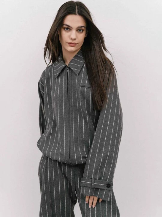 Obrázek produktu 4TAILORS Přechodná bunda šedá