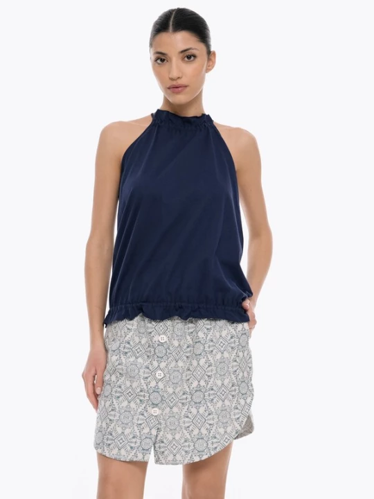Obrázek produktu 4TAILORS Top 'Connect Me' marine modrá