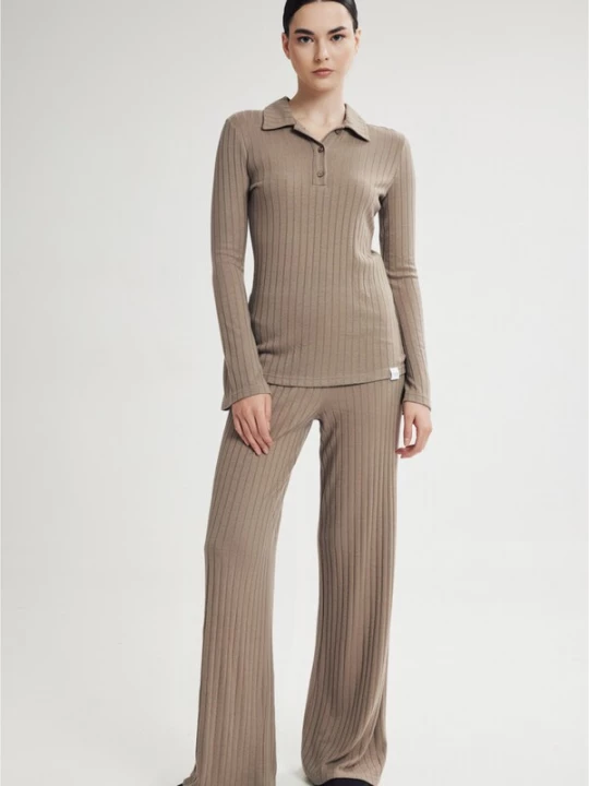 Obrázek produktu 4TAILORS Top hnědá