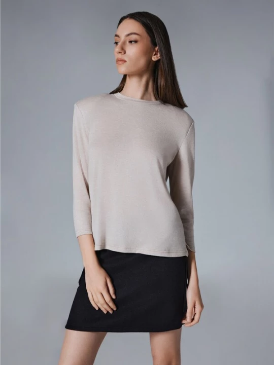 Obrázek produktu 4TAILORS Tričko 'Susie' béžová
