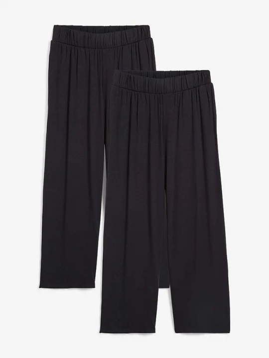 Obrázek produktu 7/8 kalhoty, High Waist (2 ks v balení) BonPrix