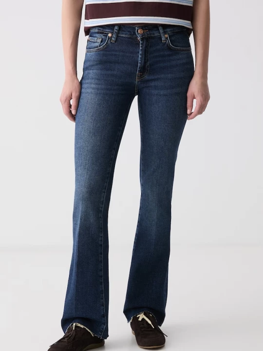 Obrázek produktu 7 FOR ALL MANKIND bootcut džíny dámské námořnická modř