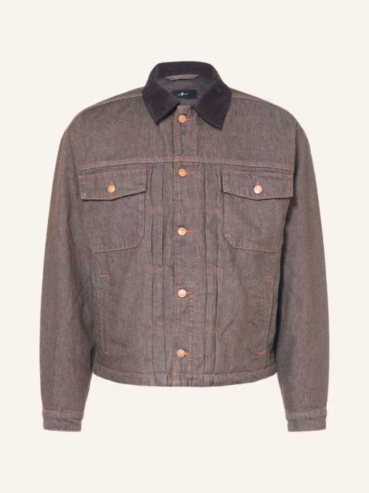 Obrázek produktu 7 For All Mankind Džínová Bunda 3tw brown