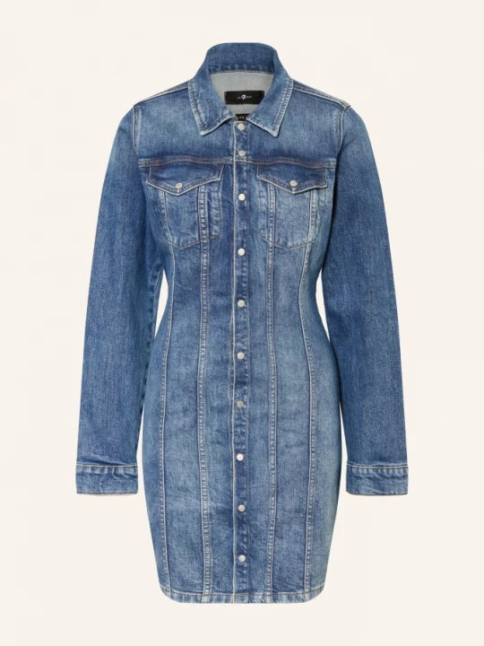Obrázek produktu 7 For All Mankind Džínové Šaty modrá