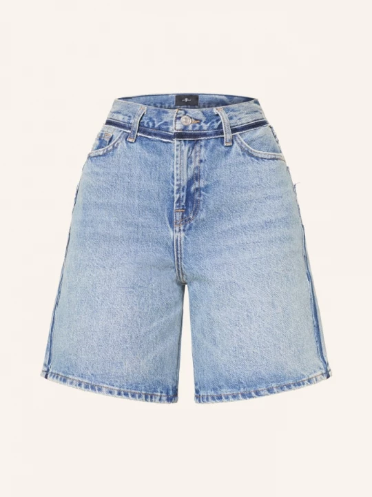 Obrázek produktu 7 For All Mankind Džínové Šortky Lola 3dl light blue