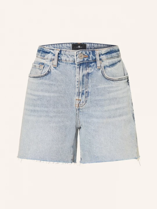 Obrázek produktu 7 For All Mankind Džínové Šortky Monroe od1 mid blue