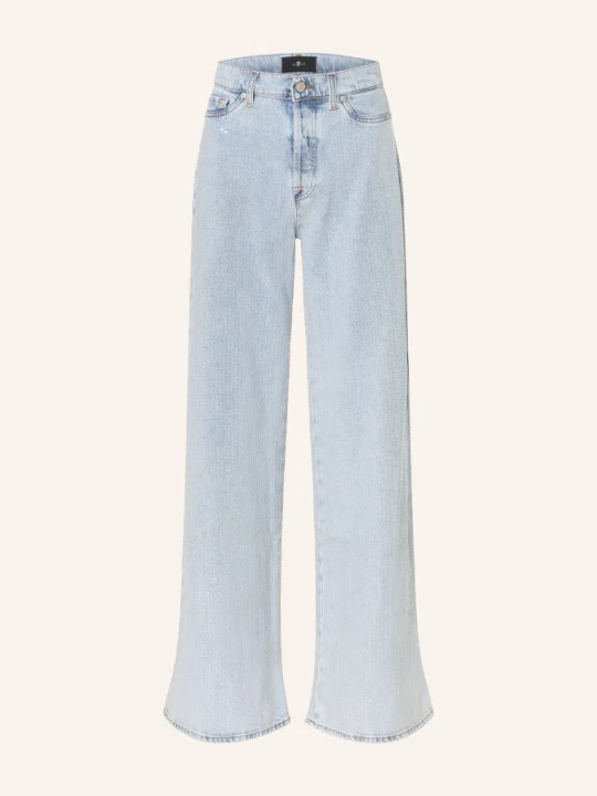 Obrázek produktu 7 For All Mankind Džíny Lotta Se Širokými Nohavicemi A Flitry 1zx shimmer