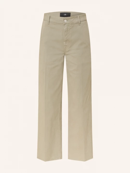 Obrázek produktu 7 For All Mankind Džíny S Rovným Střihem Stovepipe Straight Ankle 3o8 comfort twill military