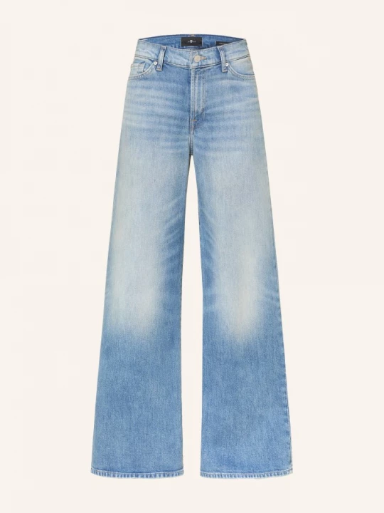 Obrázek produktu 7 For All Mankind Džíny S Širokými Nohavicemi Lotta 3by blue haze