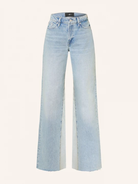 Obrázek produktu 7 For All Mankind Džíny S Širokými Nohavicemi Panelled Lotta 1zw light blue