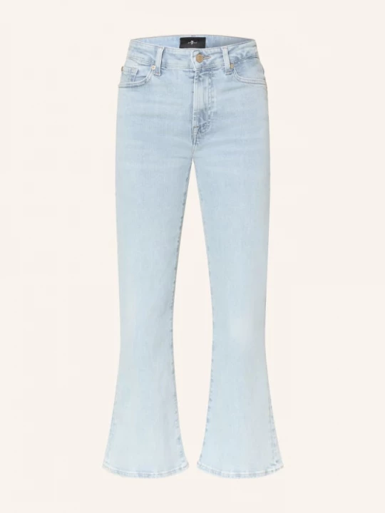 Obrázek produktu 7 For All Mankind Krátké Džíny The Leggy Bootcut Crop 3o3 moonfrost