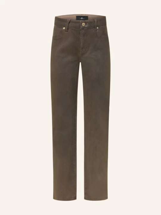 Obrázek produktu 7 For All Mankind Rovné Džíny Calie 3tb vintage coating brown