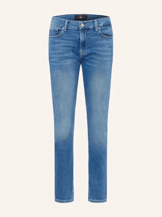 Obrázek produktu 7 For All Mankind Skinny Džíny Relaxed Skinny S Ozdobnými Korálky 3o0 coastline